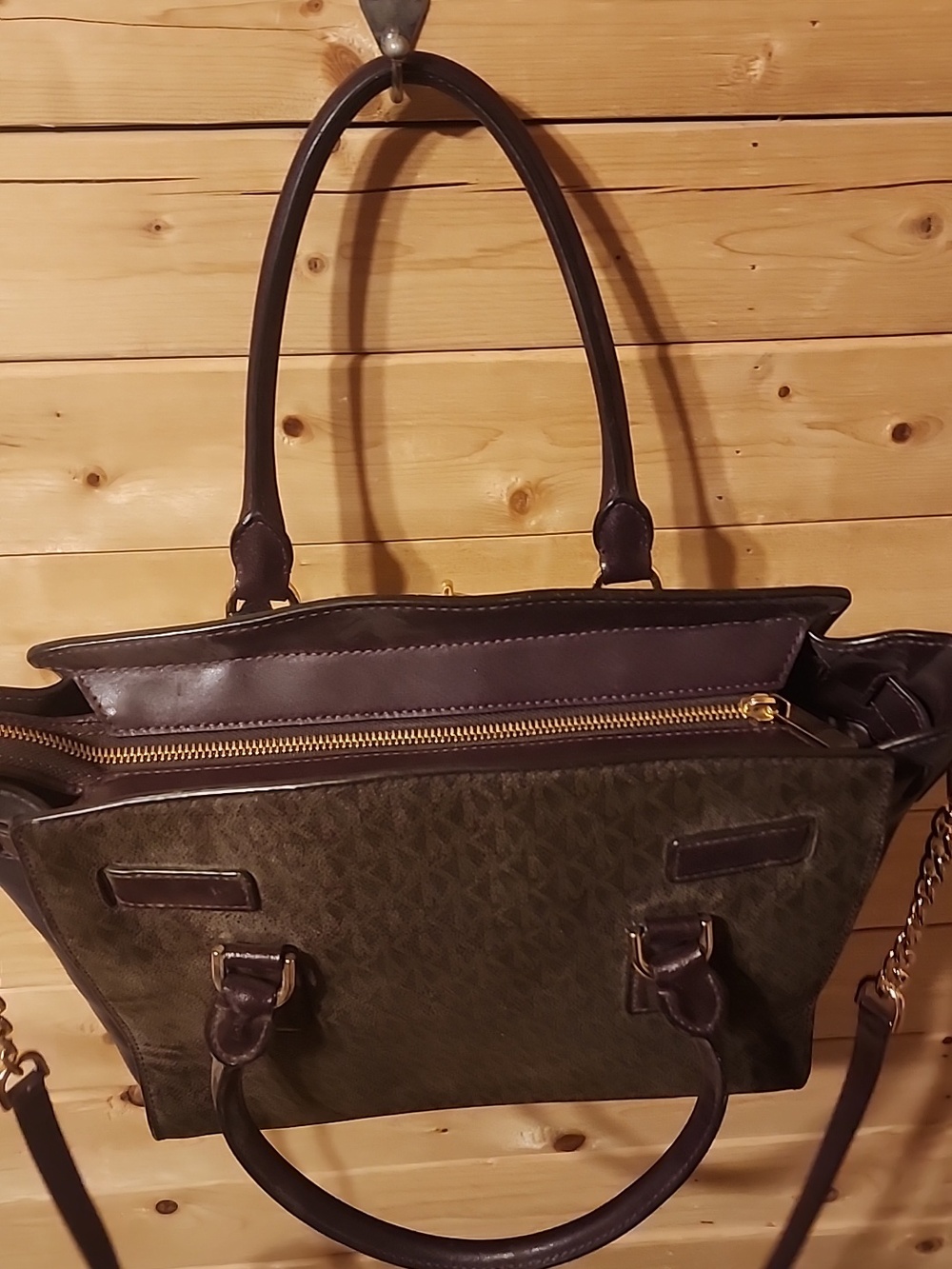 Michael Kors Hamilton Moderne Signature Purse - Picture 8 of 10
